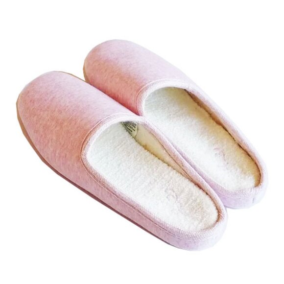 Daniel Green Box-Toe Foam Insole Slippers 8 Heather Pink - Picture 1 of 7